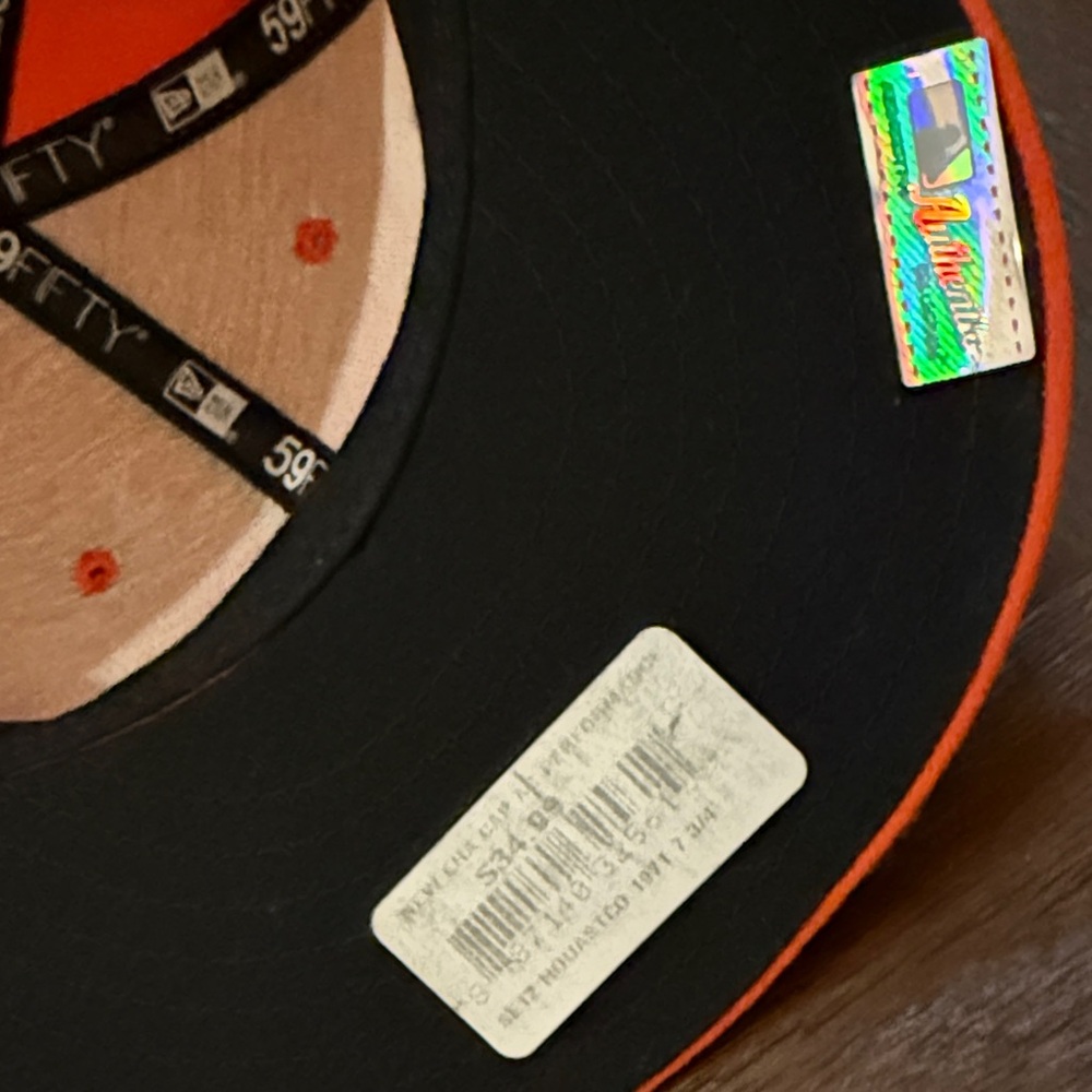 Houston Astros New Era Hat 7 - 3/4 - Picture 5 of 6